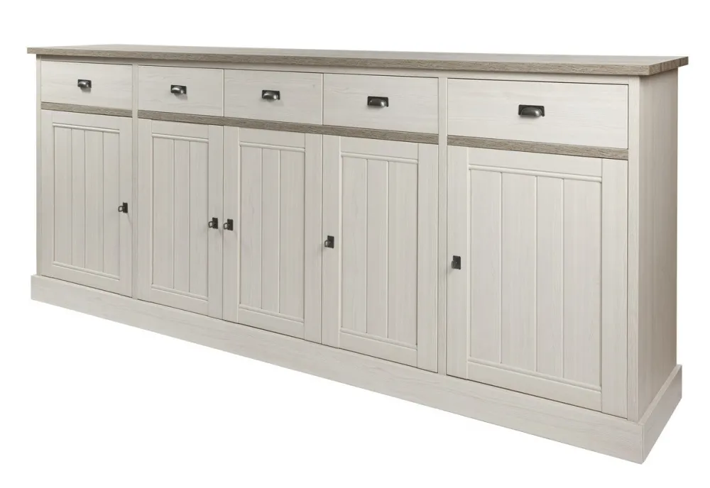meubar__dressoir_york___h_0-5.webp Meubar - Dressoir York - HB1 - K467 - Lariks/Kristal eik licht bruin - 259x112x50cm | Belga Meubelen New
