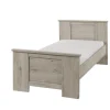 Meubar - Eenpersoonsbed Kent - LB090 - K540 - Millenium oak light - 100x89x214cm | Belga Meubelen Fashion