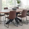 Meubar - Eettafel Alcatraz, Jaipur of Trentino - T23MM80-K028-K660 - Old teak - 226x76x100cm | Belga Meubelen Best