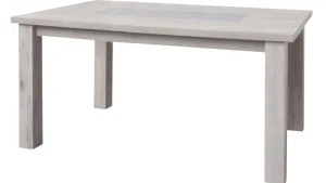 Meubar - Eettafel Courtrai - T19TBIS - K540B - Millenium eik licht grijs - 184x72x100cm | Belga Meubelen Outlet