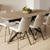 Meubar - Eettafel Kano, Kent, Moderna en Natural - TD20PM28E-K028-K540 - K540 - Millenium oak light - 196x72x100cm | Belga Meubelen New