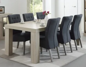 Meubar - Eettafel Orange - T29LL80-K595-K595 - Natuurlijke Elm - 290x76x100cm | Belga Meubelen Outlet