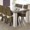 Meubar - Eettafel York - T29LL80-K465-K550 - Lariks/Kristal eik licht bruin - 290x76x100cm | Belga Meubelen Discount