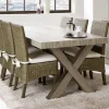 Meubar - Eettafel York - T29X80-K550-K550 - Kristal eik licht bruin - 290x76x100cm | Belga Meubelen Online