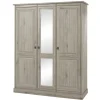 Meubar - Kleerkast Kent - K3S1 - K540 - Millenium oak light - 171x213x61cm | Belga Meubelen Sale
