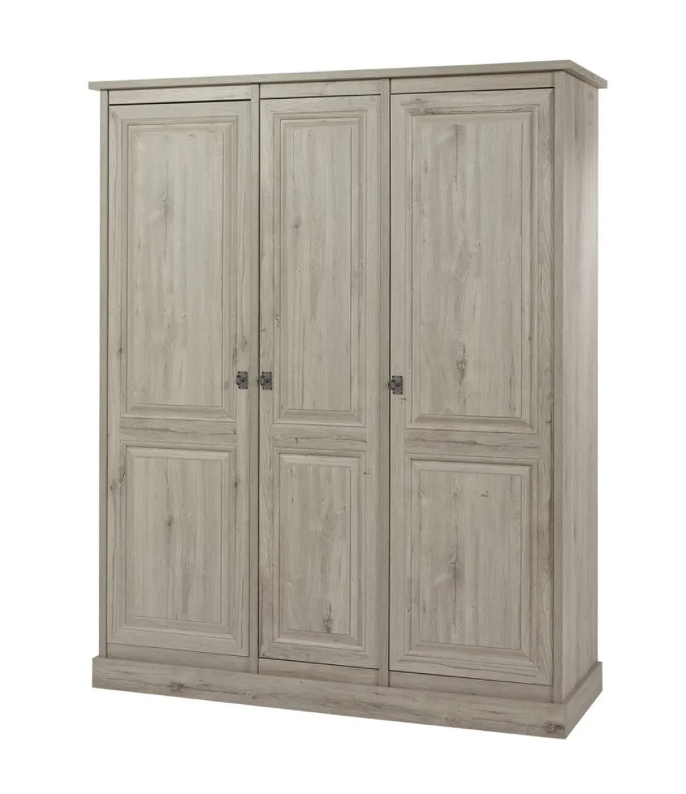 meubar__kleerkast_kent____0-5.webp Meubar - Kleerkast Kent - K3 - K540 - Millenium oak light - 171x213x61cm | Belga Meubelen Best