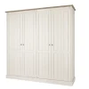 Meubar - Kleerkast York - K4 - K467 - Lariks/Kristal eik licht bruin - 212x213x61cm | Belga Meubelen Hot
