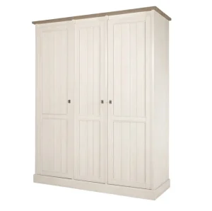 Meubar - Kleerkast York - K3 - K467 - Lariks/Kristal eik licht bruin - 171x213x61cm | Belga Meubelen Sale