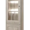Meubar - Kolomkast Kent - KV6L - K540 - Millenium oak light - 684x211x50cm | Belga Meubelen Online