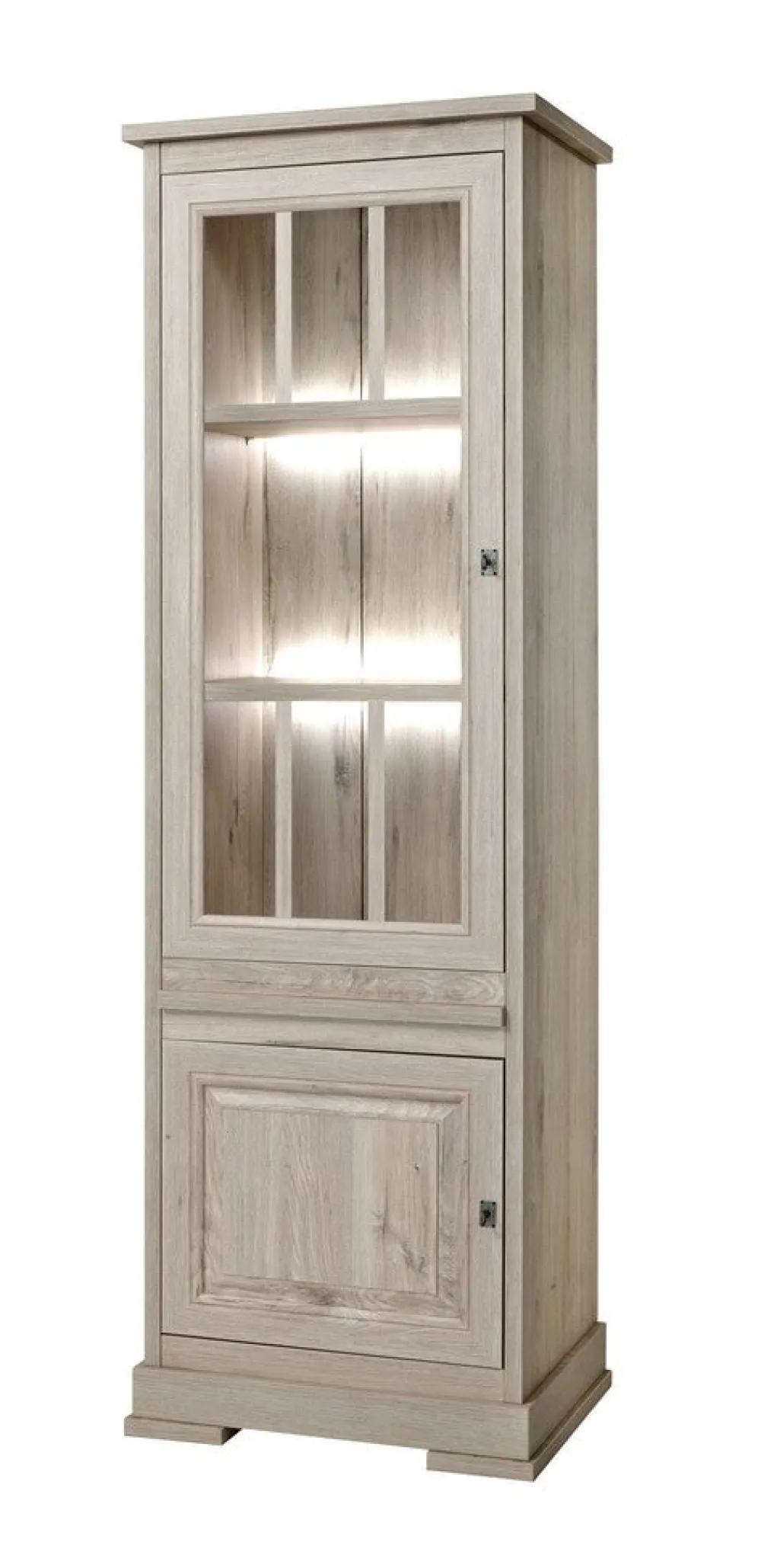 meubar__kolomkast__kent___0-1.webp Meubar - Kolomkast Kent - KV6L - K540 - Millenium oak light - 684x211x50cm | Belga Meubelen Online