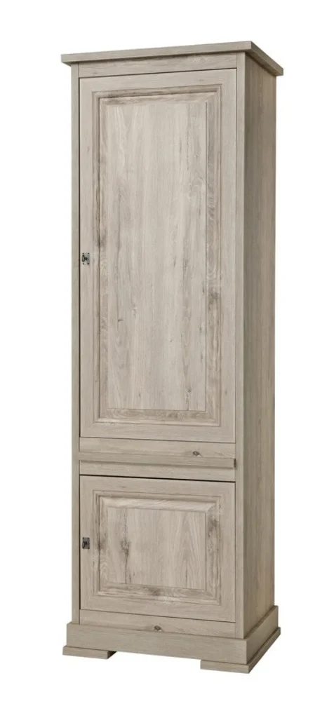 Meubar - Kolomkast Kent - KB6R - K540 - Millenium oak light - 684x211x50cm | Belga Meubelen Best