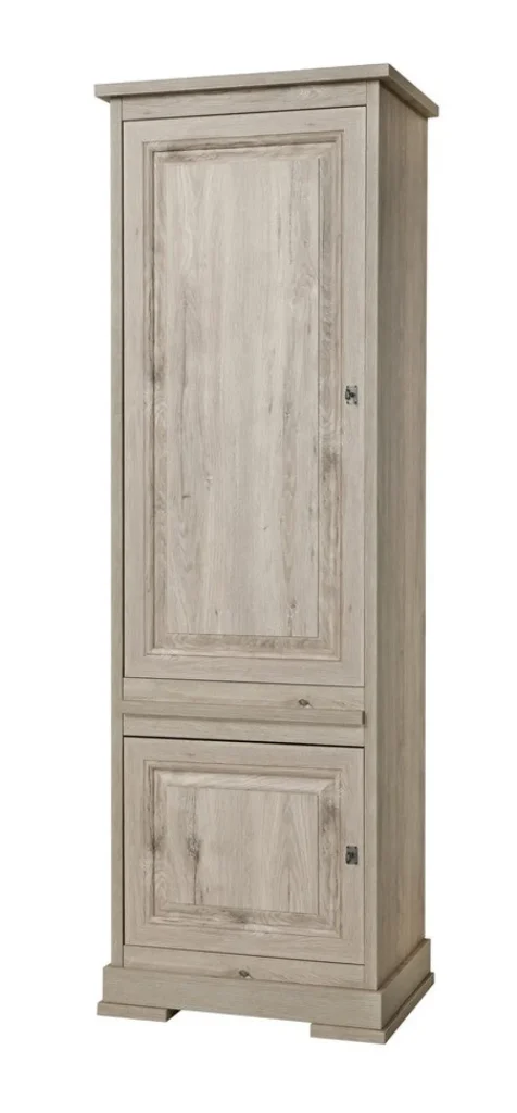 Meubar - Kolomkast Kent - KB6L - K540 - Millenium oak light - 684x211x50cm | Belga Meubelen Sale