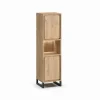 Meubar - Kolomkast Natural - KB1R - K545 - Millenium Eik - 56x202x49cm | Belga Meubelen Discount
