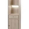 Meubar - Kolomkast Orange - KB6R - K595 - Natuurlijke Elm - 64x209x50cm | Belga Meubelen Outlet