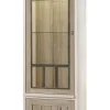 Meubar - Kolomkast York - KV1L - K499 - Lariks/Kristal eik licht bruin - 670x212x50cm | Belga Meubelen Hot