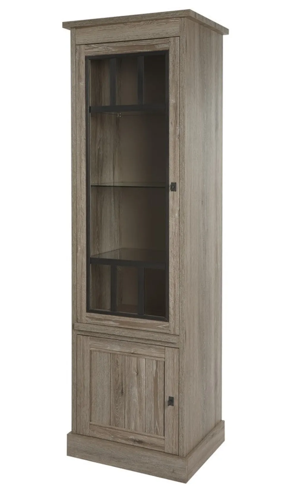 meubar__kolomkast_york____0-3.webp Meubar - Kolomkast York - KV1L - K550 - Crystal oak light - 670x212x50cm | Belga Meubelen Outlet