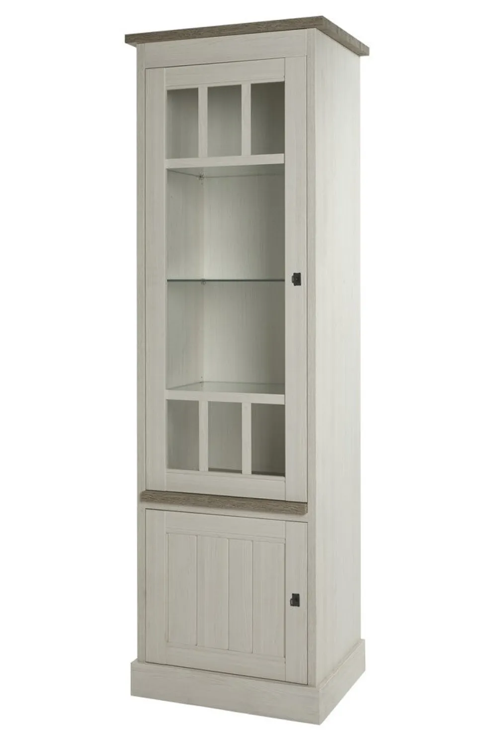 meubar__kolomkast_york____0-7.webp Meubar - Kolomkast York - KV1L - K467 - Lariks/Kristal eik licht bruin - 670x212x50cm | Belga Meubelen Fashion