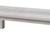 Meubar - Salontafel Courtrai - T13TBIS - K540B - Millenium eik licht grijs - 133x43x78cm | Belga Meubelen Clearance