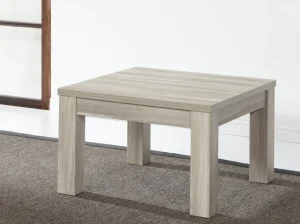 Meubar - Salontafel Stone - HT1BIS - K437 - Spint eik grijs/Marmer - 68x43x68cm | Belga Meubelen New