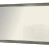 Meubar - Spiegel Mali - SP1 - K538 - Millenium Eik Donker Bruin/Imitatie staal - 160x91x2cm | Belga Meubelen Discount