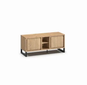 Meubar - TV-Meubel Natural - LB4 - K545 - Millenium Eik - 138x60x49cm | Belga Meubelen Best