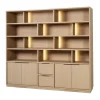 Meubar - Wandkast Veneto - WB7 - K726 - Elegant oak/Elegant black - 208x212x50cm | Belga Meubelen New