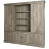Meubar - Wandkast York - WB2 - K550 - Crystal oak light - 215x212x50cm | Belga Meubelen Outlet