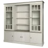 Meubar - Wandkast York - WV2 - K467 - Lariks/Kristal eik licht bruin - 215x212x50cm | Belga Meubelen Clearance