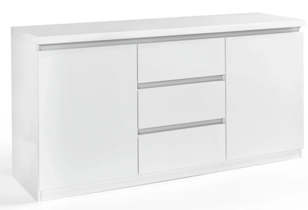 mlm__dressoir_roma__hoogg_0-2.webp MLM - Dressoir Roma - Hoogglans - Wit - 165x83x50cm | Belga Meubelen Outlet
