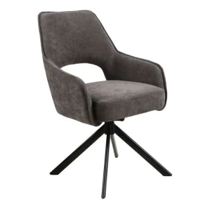 MLM - Eetkamerstoel Tascha - Stof - Grijs - 56x86x64cm | Belga Meubelen Clearance