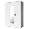 MLM - Kleerkast Dakota - 3 draaideuren - Wit/Beton - 150x218x63cm | Belga Meubelen Sale