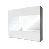 MLM - Kleerkast Dakota - 2 schuifdeuren - Wit - 250x218x66cm | Belga Meubelen Fashion