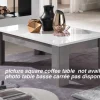 MLM - Salontafel Greta - Hoogglans - Wit - 100x42x100cm | Belga Meubelen Online