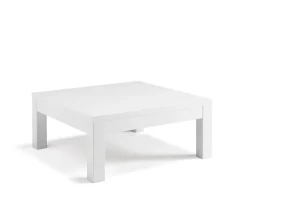 MLM - Salontafel Roma - Hoogglans - Wit - 100x46x100cm | Belga Meubelen New