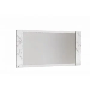MLM - Spiegel Vittoria - Hoogglans - Wit/Marmer - 170x85x5cm | Belga Meubelen Online