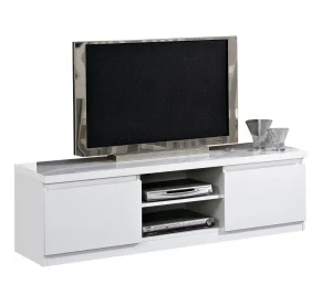 MLM - TV-Meubel Roma - Hoogglans - Wit - 150x45x50cm | Belga Meubelen Hot