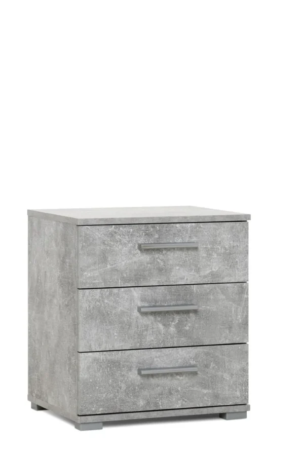 Nachttafel Elora 3 Beton | Belga Meubelen Best