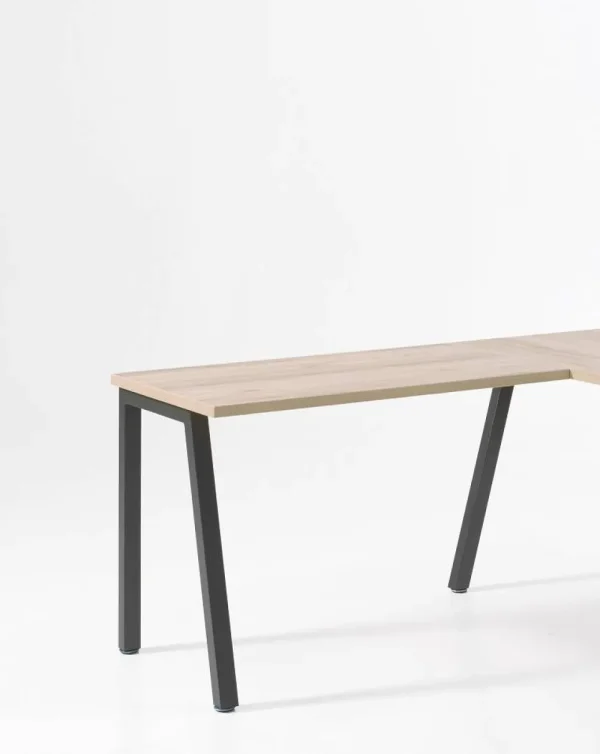 Neyt - Aanbouwtafel Pronto - Eik/Zwart | Belga Meubelen Hot