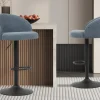 Rousseau - Barstoel Arda Boucle - Blauw - 86x49x46 cm | Belga Meubelen Outlet