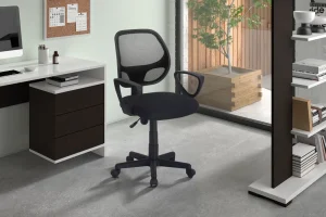 Rousseau - Bureaustoel Hippa - Zwart - 86-98x58x53 cm | Belga Meubelen Best