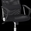 Rousseau - Bureaustoel Max - Zwart - 109-119x60x53 cm | Belga Meubelen Fashion