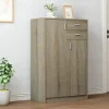 Rousseau - Commode Space 2 deuren 2 laden Sonoma - 110x72x36 cm | Belga Meubelen Fashion