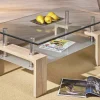 Rousseau - Salontafel Alana Decor sonoma - 45x100x60 cm | Belga Meubelen Hot