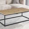 Rousseau - Salontafel Dallas Decor Oude eik - 40x120x60 cm | Belga Meubelen Hot