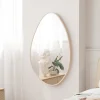 Rousseau - Spiegel Rana 80x50 Oude eik - 80x50x4 cm | Belga Meubelen Sale