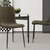 Rousseau - Stoel Alice Boucle - Groen - 81,5x42x57 cm | Belga Meubelen Online