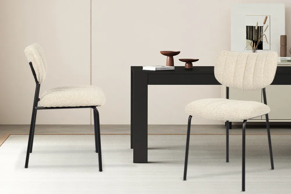 rousseau__stoel_antura_st_0-1.webp Rousseau - Stoel Antura Stof Beige - 77x46x53 cm | Belga Meubelen Discount