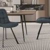 Rousseau - Stoel Ariba Stof Donkerblauw - 80x51x61 cm | Belga Meubelen Clearance