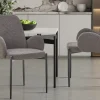 Rousseau - Stoel Bilbao Boucle - Grijs - 88x60x57 cm | Belga Meubelen New