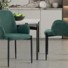 Rousseau - Stoel Bilbao Stof Groen - 88x60x57 cm | Belga Meubelen Fashion